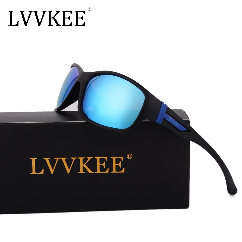 Бренд LVVKEE модные мужские и женские поляризованные солнцезащитные очки