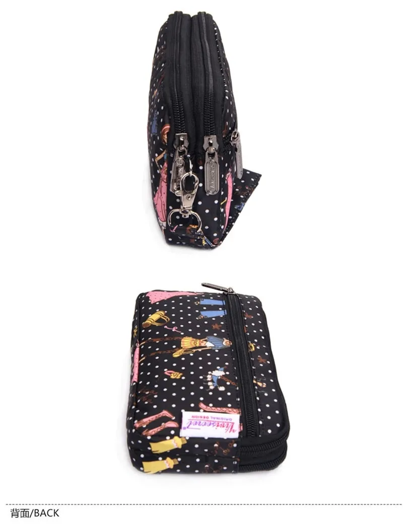 Женская сумка каваи для монет телефона смены на молнии кошелек с рисунком футляр