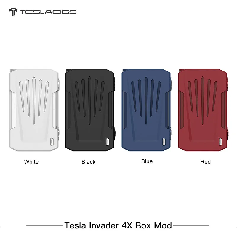 Новое поступление Tesla Invader 4X VV коробка мод 280 Вт Двойной 18650 батарея испаритель