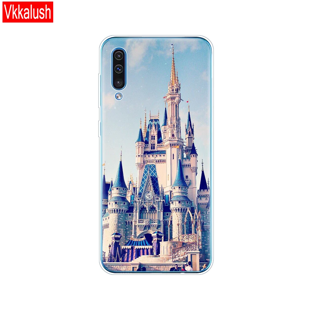 80039 Силиконовый прозрачный чехол для Samsung Galaxy A50, чехол для телефона Samsung a50 A505 A505F SM-A505F, мягкий чехол 6,4 - Цвет: 80039