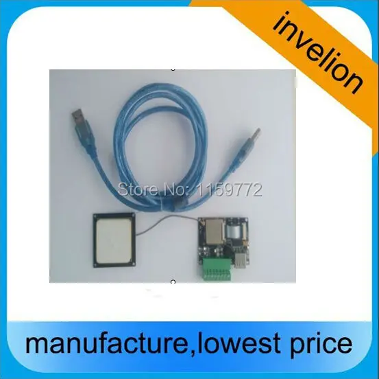 USB 2.0 desktop uhf rfid reader writer 860-960 Mhz build-in 2 dBi antenna + Free SDK source code ISO18000-6C/ 6B | Безопасность и