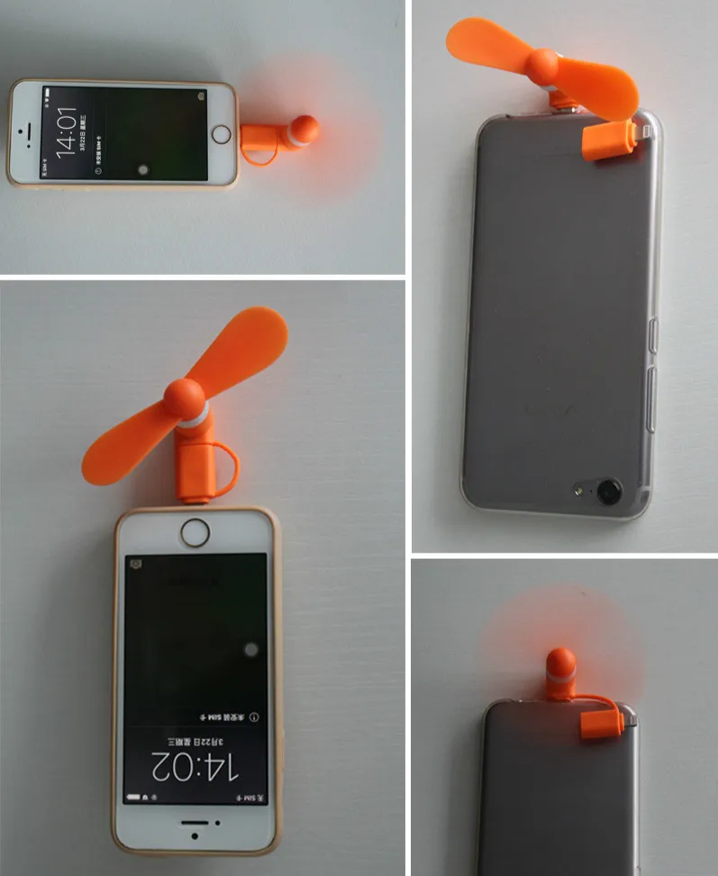Мини Портативный крутой микро USB вентилятор мобильный телефон USB вентиляторы для гаджетов тестер для Apple Iphone 5 5S 6 6s 7 Plus Android Xiaomi htc Usbfan