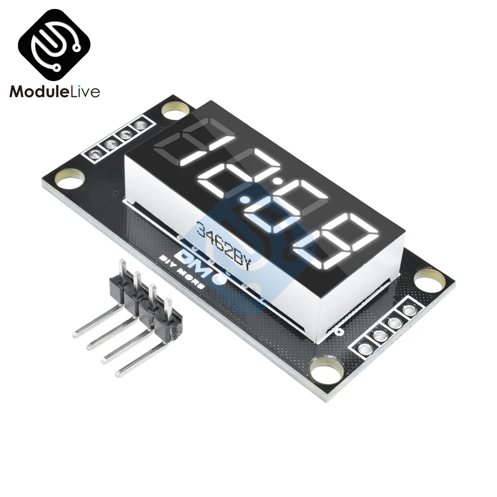 4-цифровой 4-разрядный дисплей модуль для Arduino с часами 0 36 дюймов 'ɷ сегментов