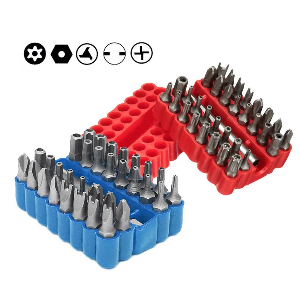 33 шт. CRV полый Torx Шестигранная Отвертка головка сверла набор ремонтных инструментов наборы