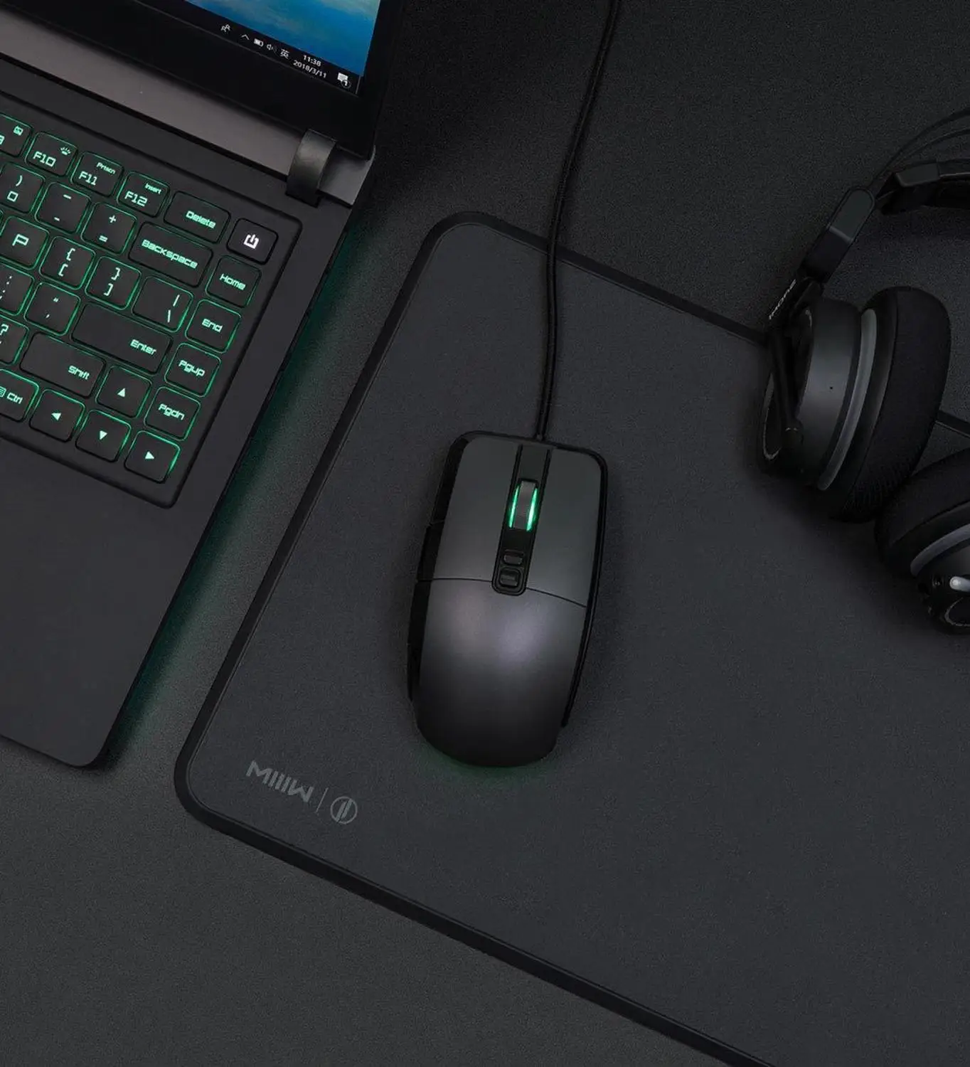 100% оригинальная офисная и игровая мышь Xiaomi беспроводная Проводная Двухрежимная