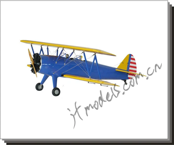 RC Модель самолета/30% Стирман PT-17/100cc бензин/TW-A300 | Игрушки и хобби