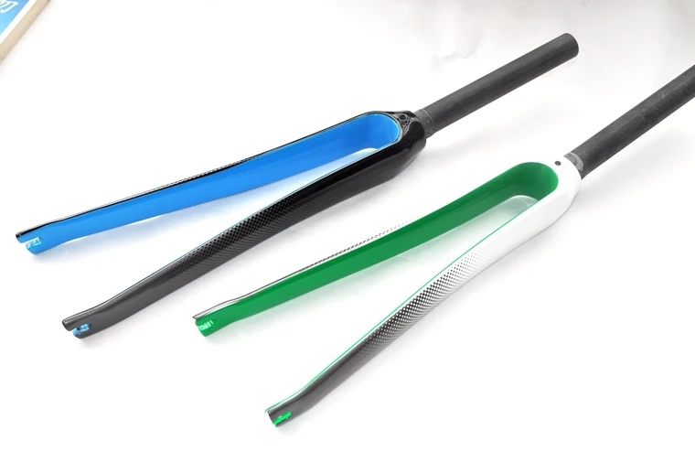 Дорожный велосипед многоцветная вилка из углеродного волокна жесткая легкая