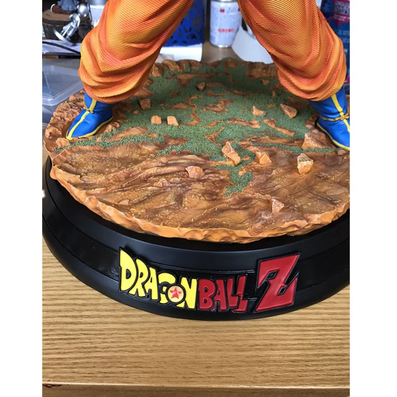 Статуя Dragon Ball Сон Гоку Лифт наппа полноразмерный портрет ограничение груди GK