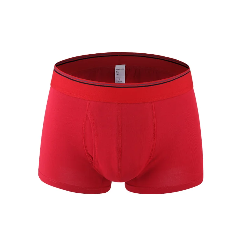 red Новинка, мужское нижнее белье, боксеры, длинные, короткие, боксеры, мужские трусы, Calzoncillos, мужские боксеры, мужские шорты, Heren Ondergoed L-3XL - Цвет: red