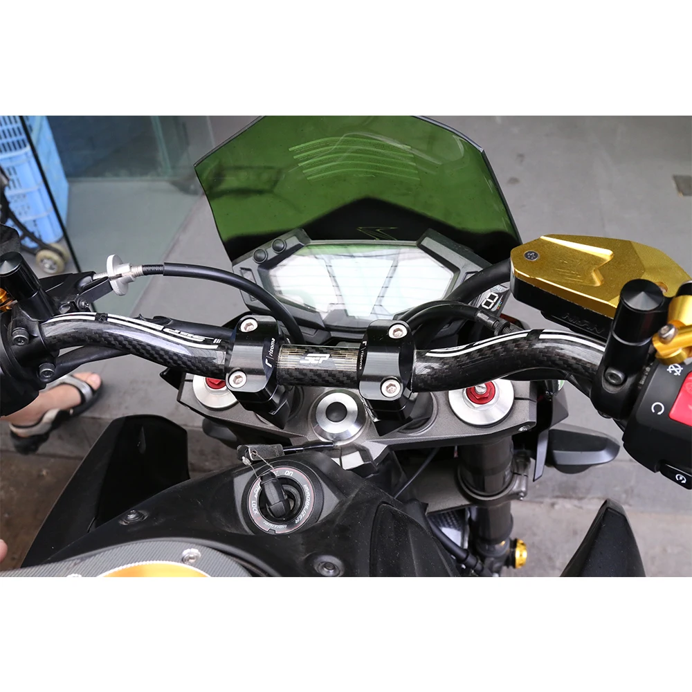 Мотоциклетные аксессуары руль руля зажимы для 1 1/4 'Ƈ/8 мм Fat Bar Kawasaki Yamaha Suzuki Honda|bar