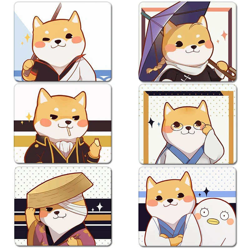Детская коляска с зонтом, shiba Inu Doge, детская одежда с мультяшными животными, грелки из натуральной резины, настольный Мышь охлаждающая подставка для ноутбука компьютерные корпуса Мышь коврик