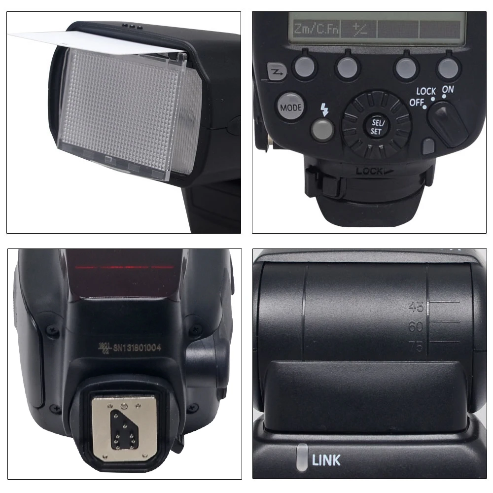 Mcoplus Shanny SN-586-RF 2 4G ETTL/I-TTL Flash Speedlite для Canon 650D 600D 1100D 1200D Nikon D7100/D90/D7000/D5300 SLR camera |