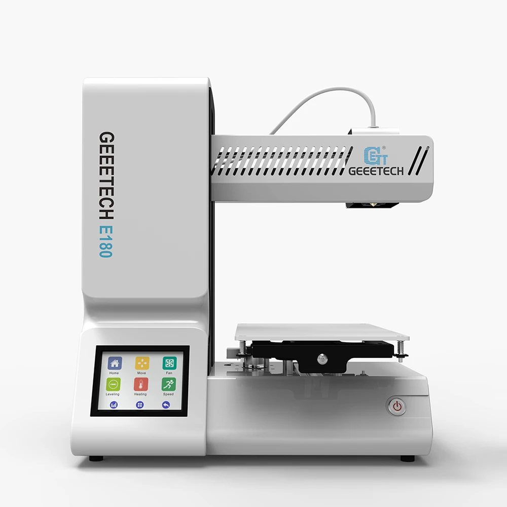 3D принтер Geeetech E180 высокоточный Настольный с Wi Fi и полноцветным сенсорным экраном