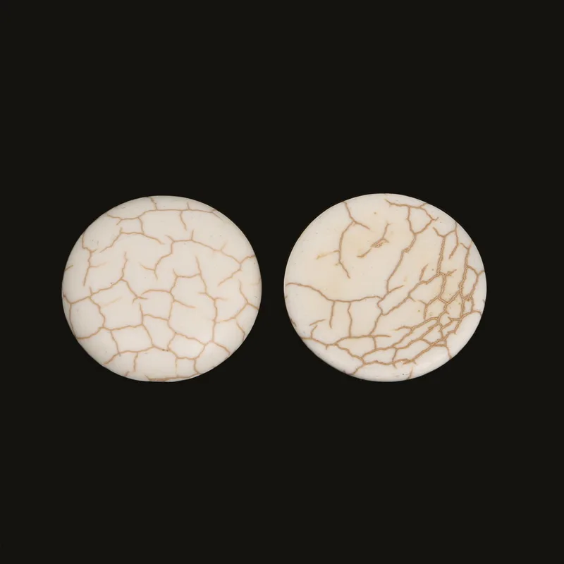 Новинка 2018 высококачественный синтетический белый бирюзовый камень Howlite