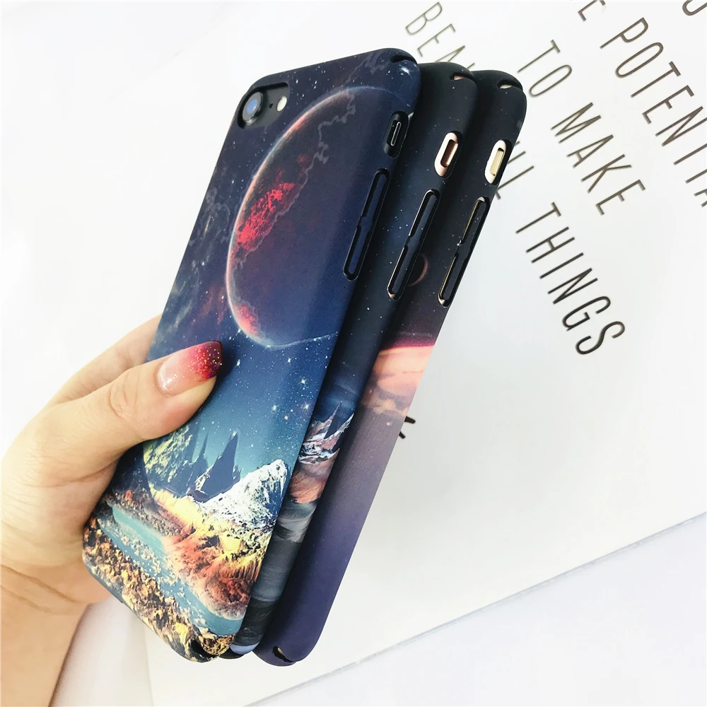 Личность Световой Прохладно Жесткий PC матовый чехол для телефона Iphone 5 IPhone 5S SE