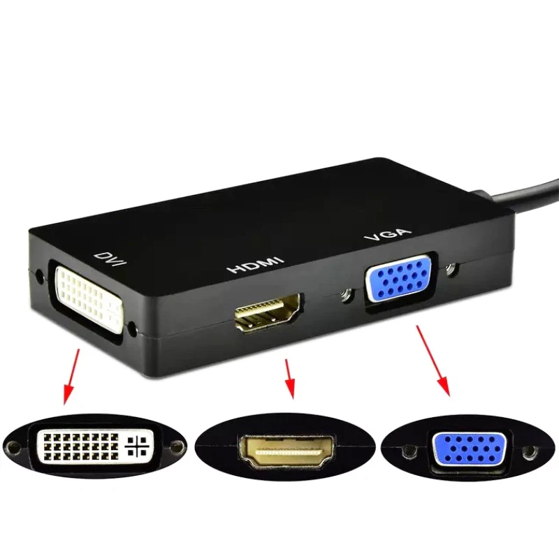 Кабель-преобразователь папа-мама HDMI DVI VGA | Компьютеры и офис