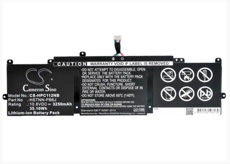 Аккумулятор Cameron Sino 3250mAh для HP Chromebook 11 G3 PCNB G4 P0B78UT # ABA HSTNN-PB6J PE03 PE03XL | Электроника