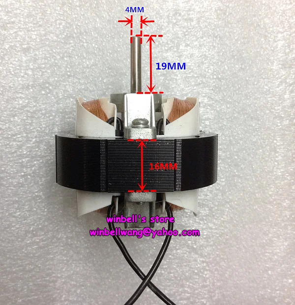 Электродвигатель переменного тока 220 В 50 Гц с защитой от солнца|ac shaded pole motor|shaded