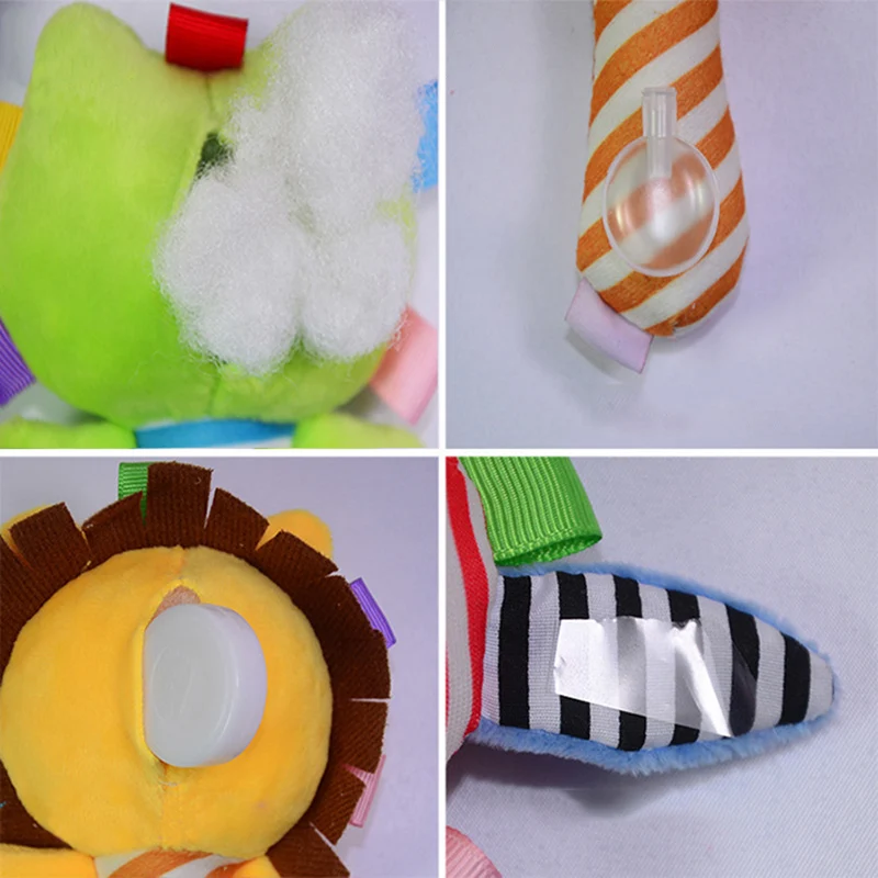 Детские игрушки погремушки плюшевые развивающие Музыкальные для новорожденных