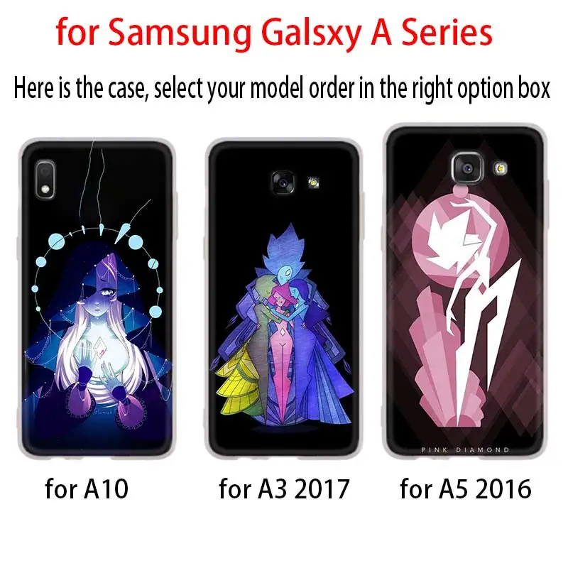 Вселенная Стивена жемчуг гранат чехол для Samsung Галактики