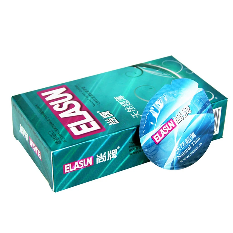 Elasun 3 Box/pack Total 54Pcs Ultra Thin Condom Interesting Products Made In Thailand Condome Sex For Man | Красота и здоровье