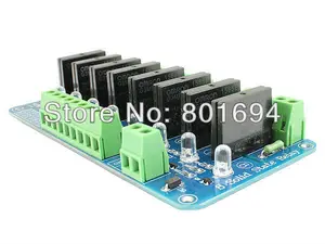 AC 8 Channel 5V Solid State Relay SSR Module