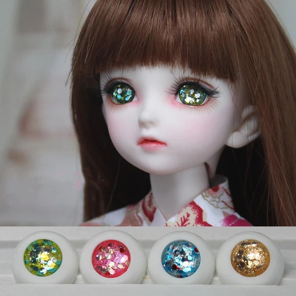 1 пара глаз акриловый мультфильм звезда 14/16/18 мм SD BJD глаза для 1/3 1/4 1/6 куклы