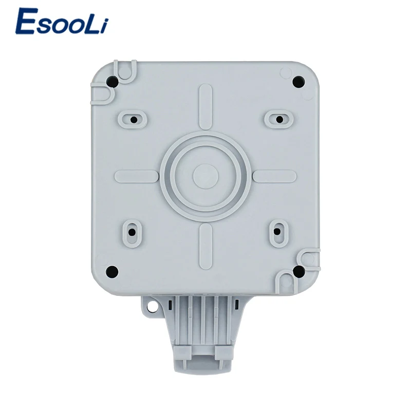 Esooli IP66 водостойкая наружная настенная розетка 16А стандарт ЕС электрическая