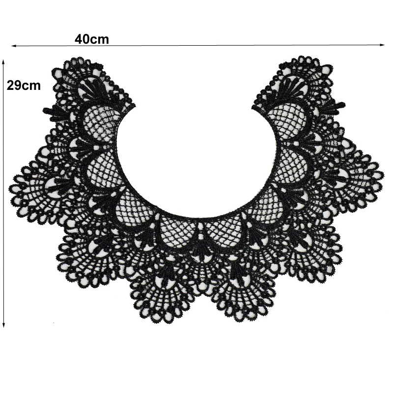 Белая кружевная ткань аппликация декоративная вышивка цветочное кружево вырез