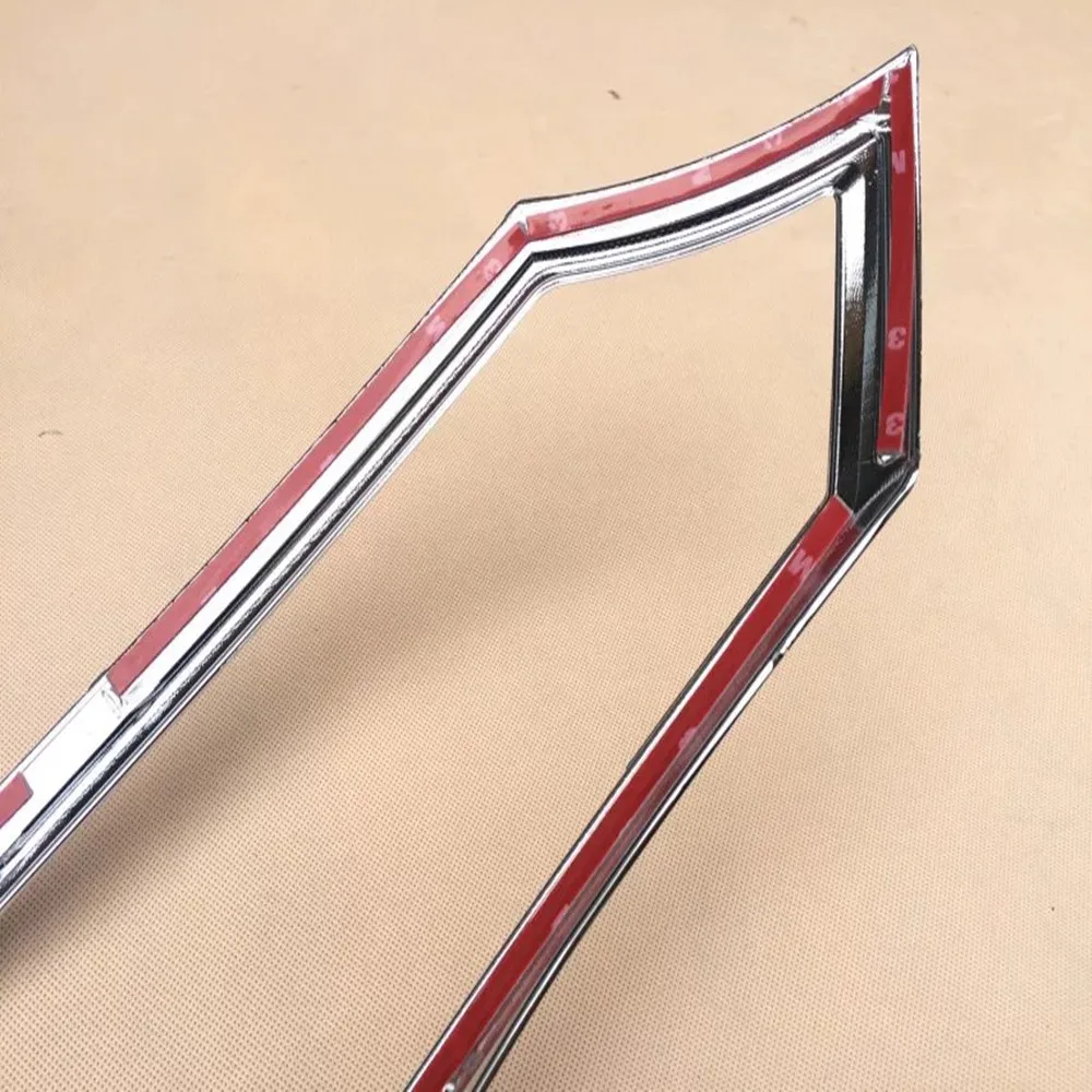 Топ автомобильный детектор крышки ABS хромированный передний светильник с