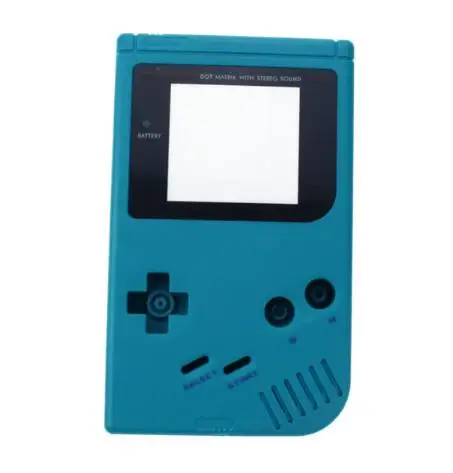 1 комплект 14 цветов на выбор для Gameboy Game Boy OEM консольный чехол Корпус с экраном и проводящей D-pad полные части - Цвет: K