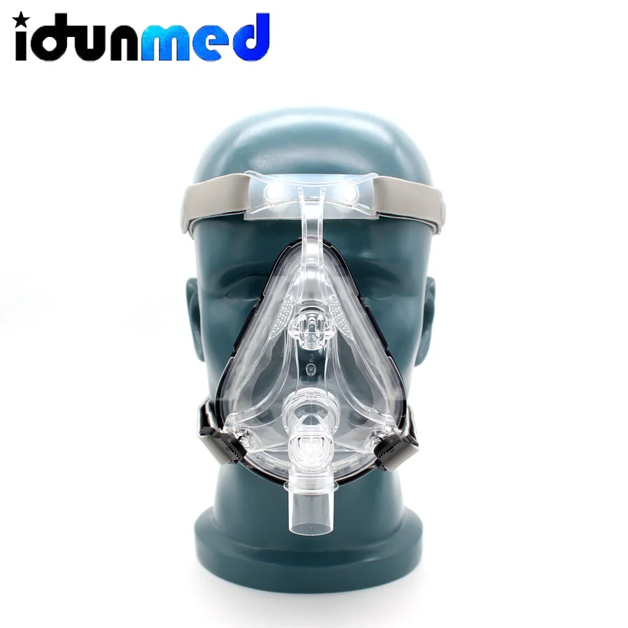 BMC CPAP силиконовая гелевая маска Размер/М/Л с регулируемым головным убором жгут для Анти Храп апноэ сна упаковка из 1
