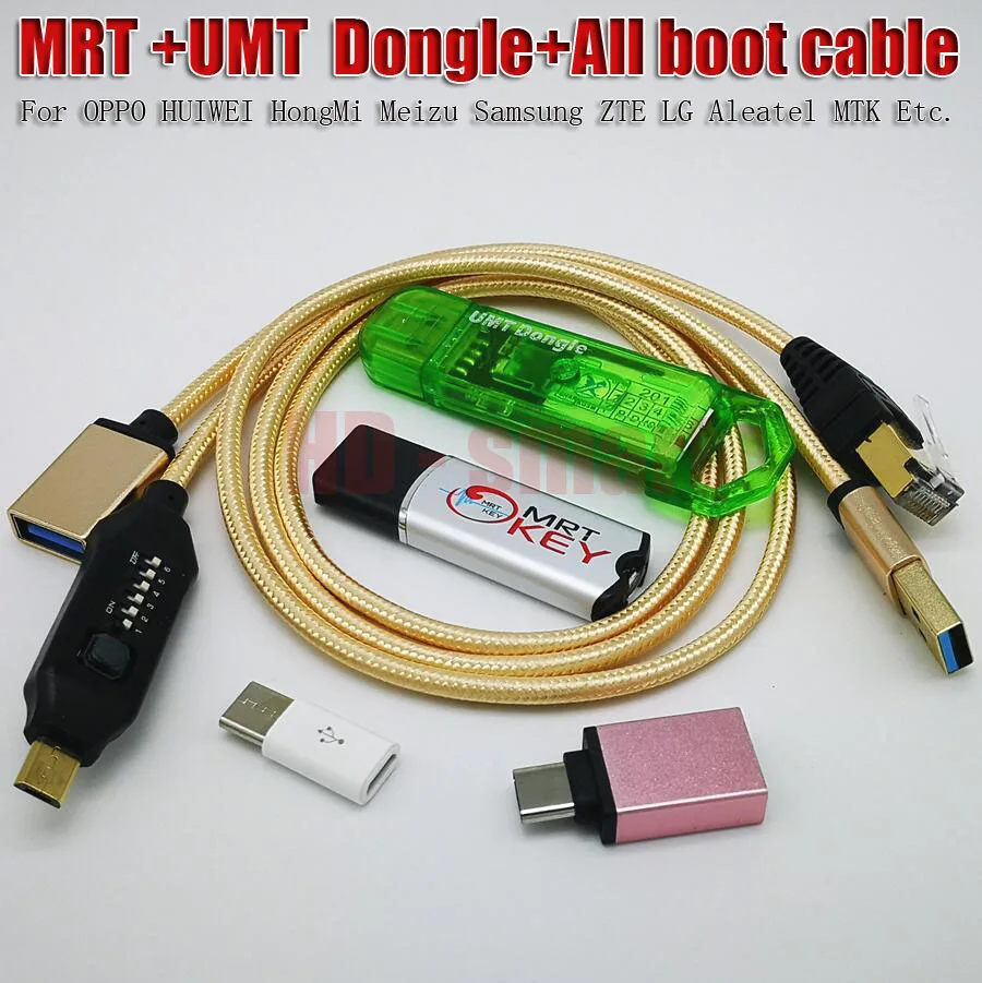 100% оригинальный ключ MRT 2 ключа + UMT Dongle UMF All boot cable|Детали устройств связи| |