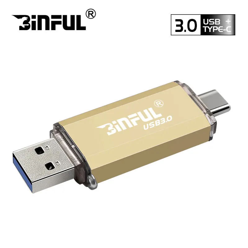 champagne Цветной USB 3,0 type-C металлический usb флеш-накопитель 16 ГБ 32 ГБ 64 Гб 128 ГБ ключ usb флешка флеш-накопитель usb3.0 для телефона type C - Цвет: champagne