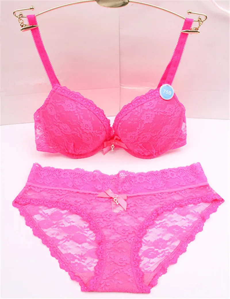 Элегантный Дамский Полностью Кружевной Вышитый Женский Комплект Белья