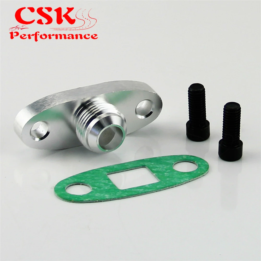 1 шт. адаптер для фланцевой прокладки|an fittings|fitting anturbo oil drain |