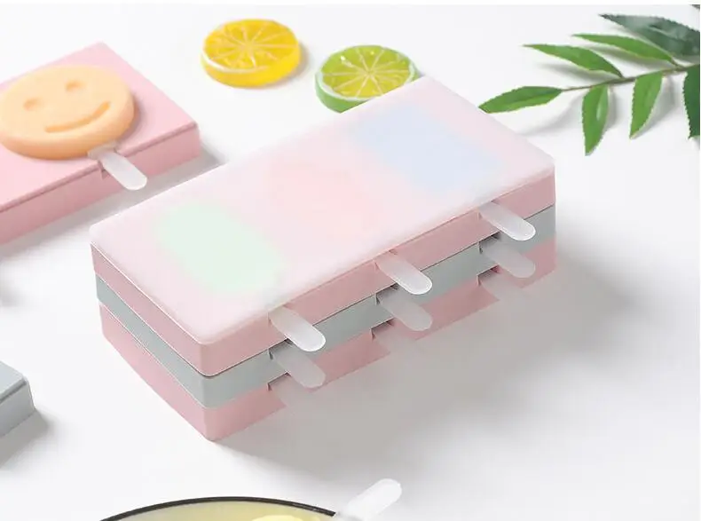 Пищевая силиконовая форма для мороженого мультяшная палочка инструменты ручной