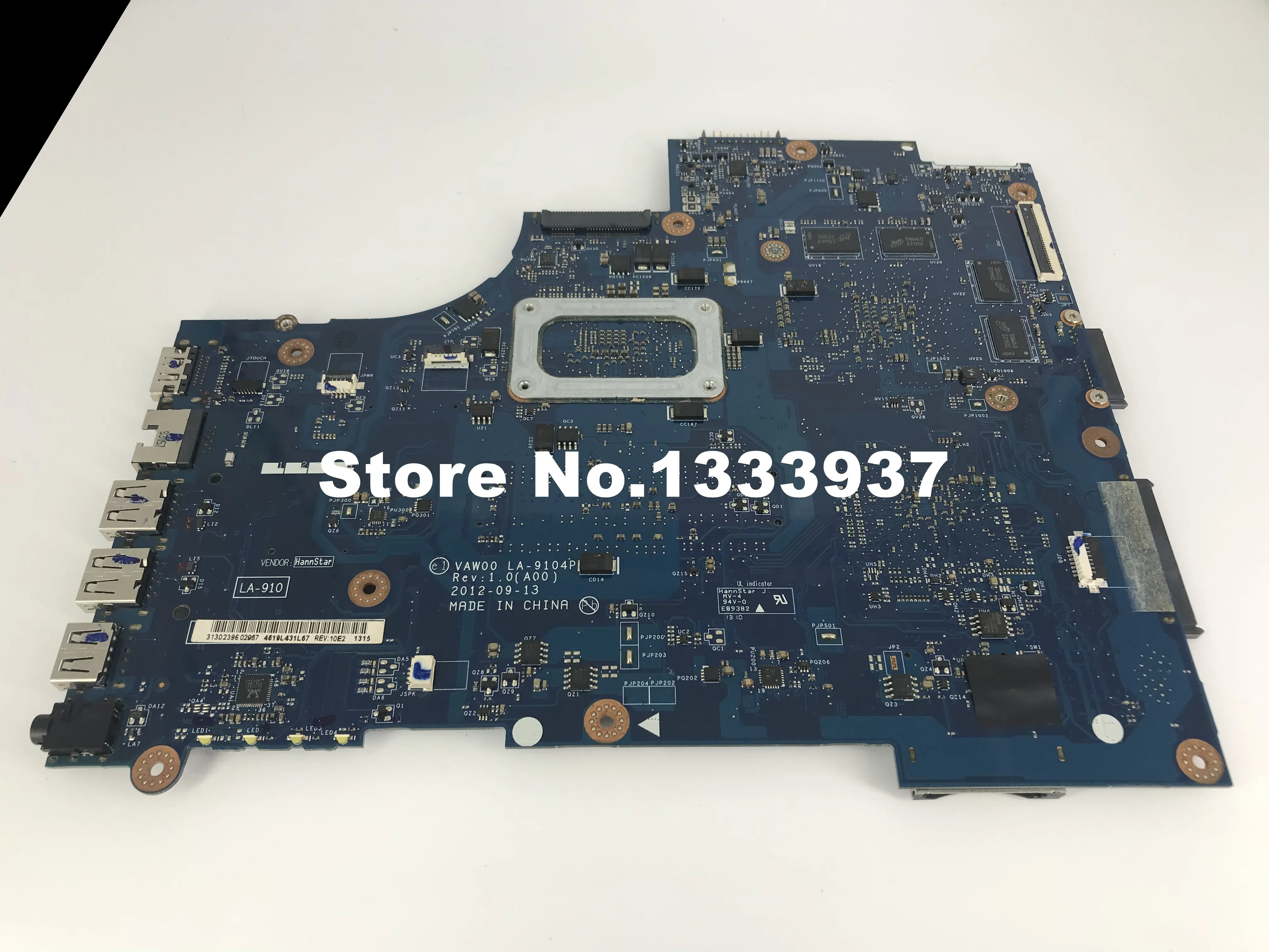 Материнская плата для ноутбука Dell Inspiron 15 3521 материнская i3 3227U 1 9 ГГц DDR3 ГБ 00P6TK 0P6TK