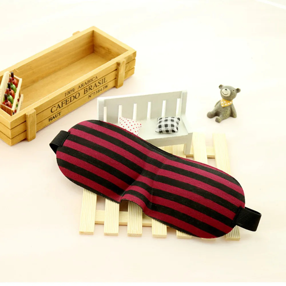 3D маска для сна натуральная век тени глаз накладки женщин и мужчин мягкая