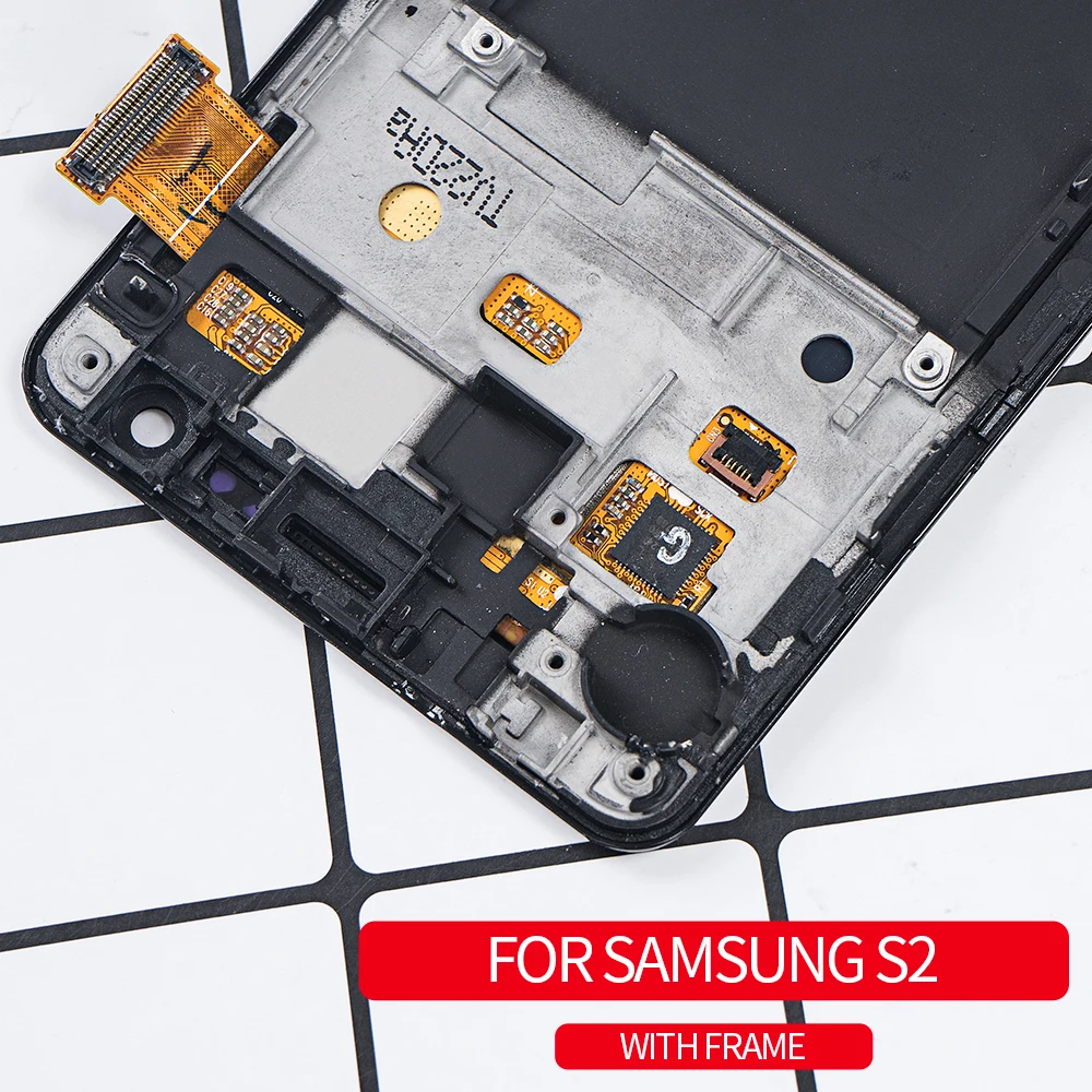Дисплейный модуль Burn Shadow для SAMSUNG Galaxy S2 4 3 дюйма с рамкой/без рамки | Мобильные