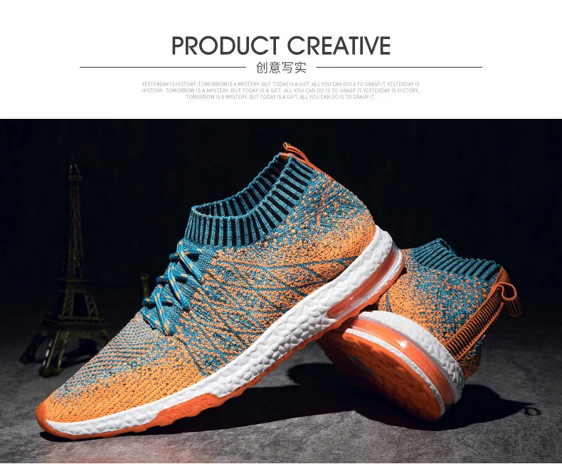 Мужская обувь из дышащего сетчатого материала, мужская повседневная обувь, без шнуровки, летние носки, мужские кроссовки, Tenis Masculino Adulto размера плюс 46