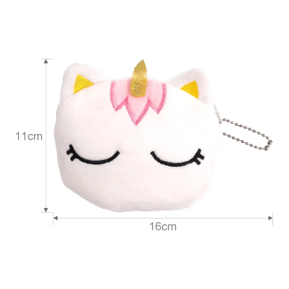 PATIMATE Мультяшные Кошельки для монет из хлопка искусственная сумка с животными