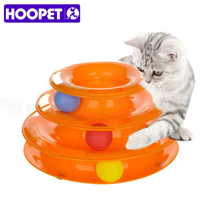 HOOPET Кот Игрушка три слоя круглый собака шарик интерактивный пазл|cat toy|cat puzzletoy cat |