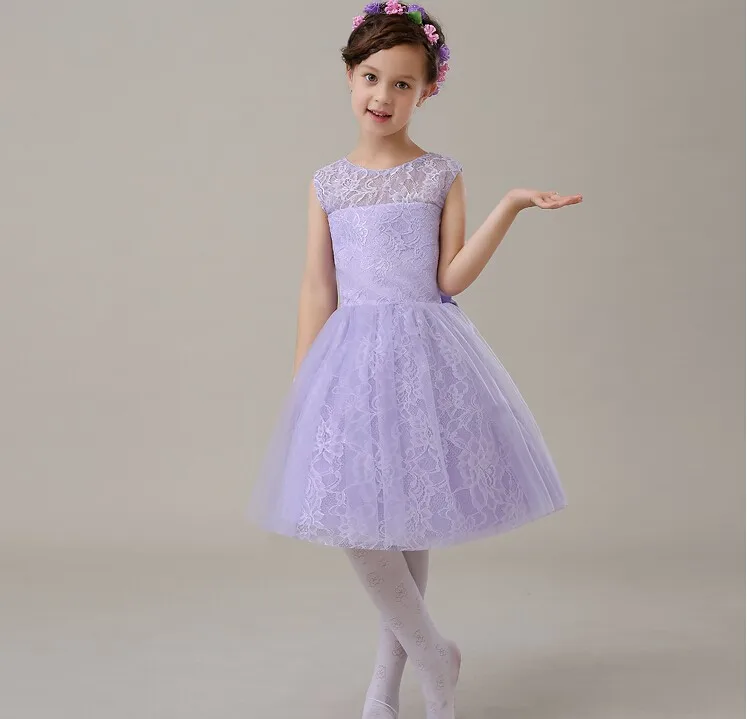 Высокое Качество Лето Кружева Новорожденных Девочек День Рождения туту Платье