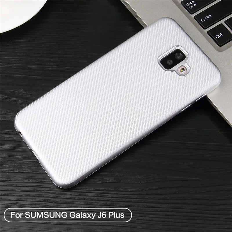 Чехол для samsung Galaxy J6 Plus мягкий ТПУ Прочный противоударный чехол телефона Prime BSNOVT |