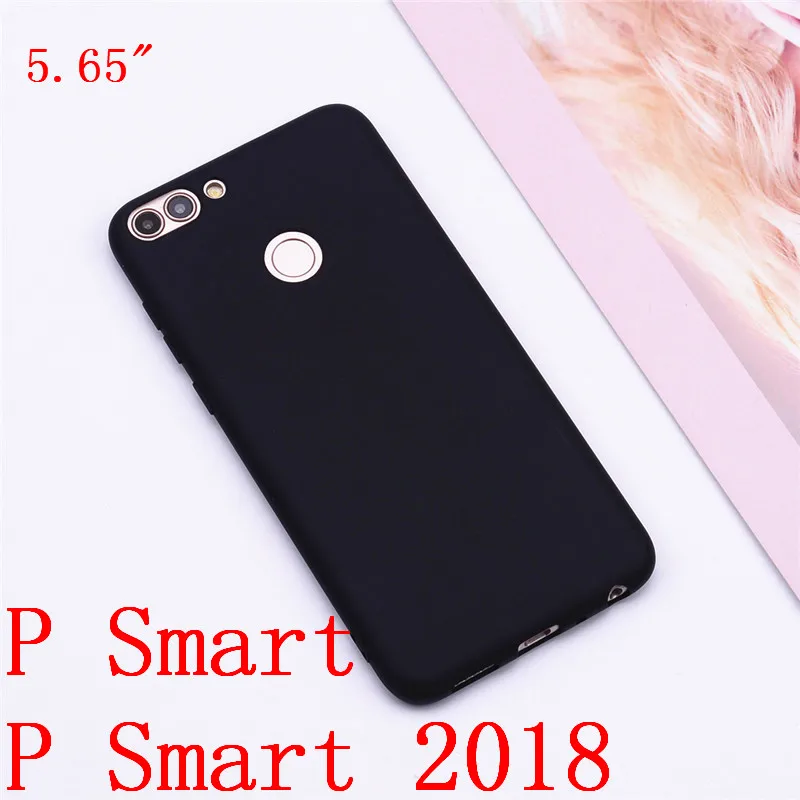 Мягкий силиконовый чехол для Huawei P Smart прозрачный чехол-накладка из ТПУ 2018 FIG-LX1 Enjoy