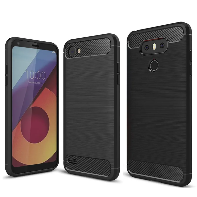 Мягкий бампер чехол для смартфона LG G6 Q6 Plus V30 V30S slanke Telefon Accessoires Tassen | Мобильные