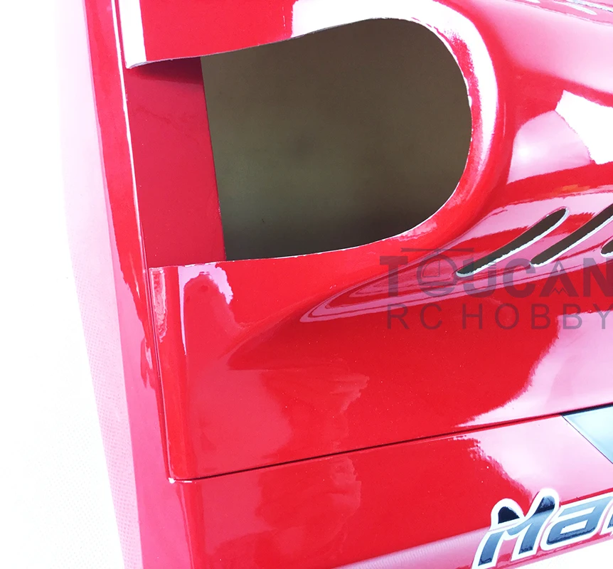 

G30C KIT FiberGlass Well Painted Gasoline Racing Boat HULL only RED for Advanced Player TH02708