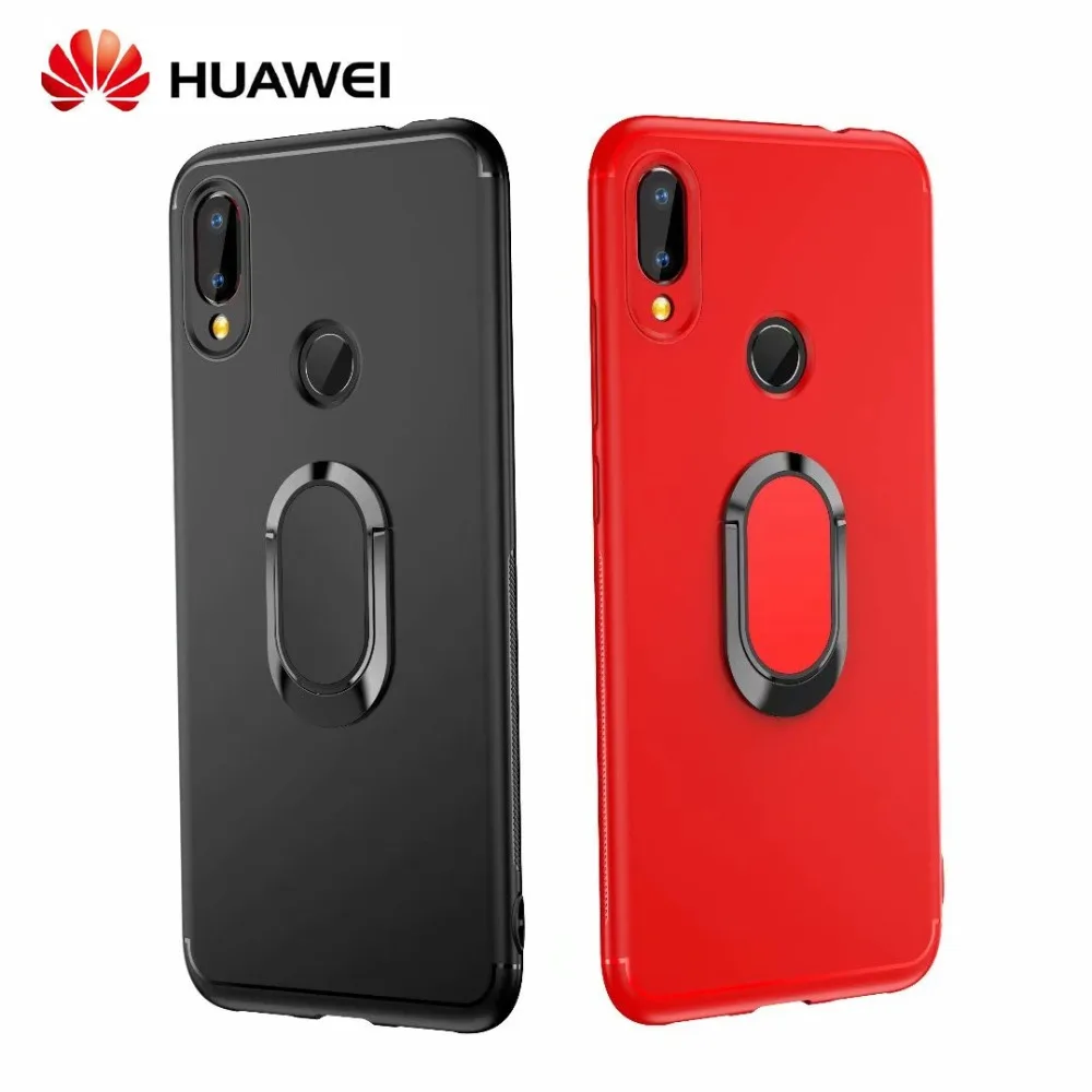 Роскошный автомобильный Магнитный защитный чехол из ТПУ для Huawei P20 Pro Lite Mate 20 10 9 Nova