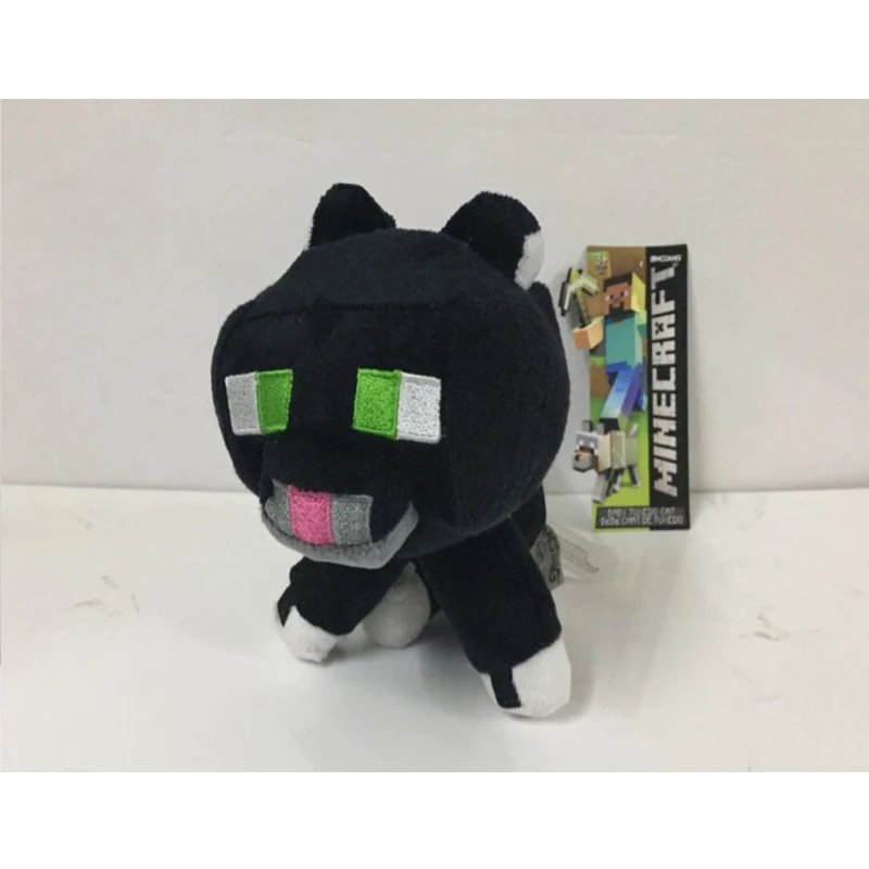 18-26 см 2019 Новейшие мини-игрушки куклы зомби Снежный голем Steve Wolf Duck Ocelot игры Мягкие